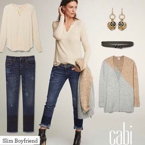 🌟 CAbi Celebrity Star Boyfriend Jeans